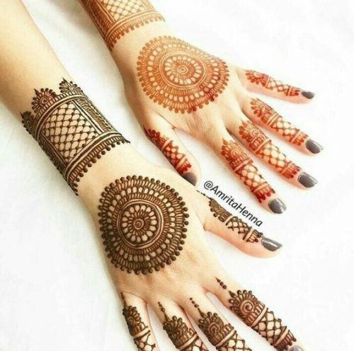 Round Mehndi Designs (17)