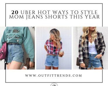how to wear mom jeans shorts