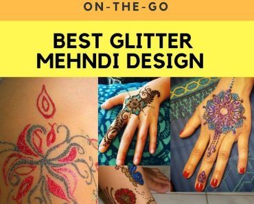 Best Glitter Mehndi Designs (14)