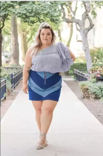 Outfit with Jeans Skirt