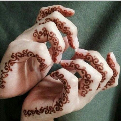 30+ Best Mehndi Designs for Fingers - Henna Finger Ideas