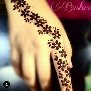 30+ Best Mehndi Designs for Fingers - Henna Finger Ideas