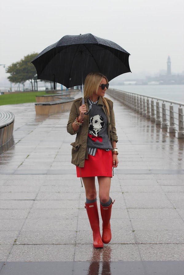 what to wear with knee high socks