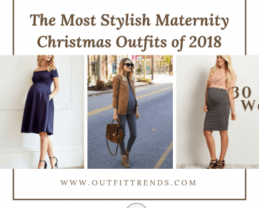 Stylish Maternity Christmas Outfits (11)