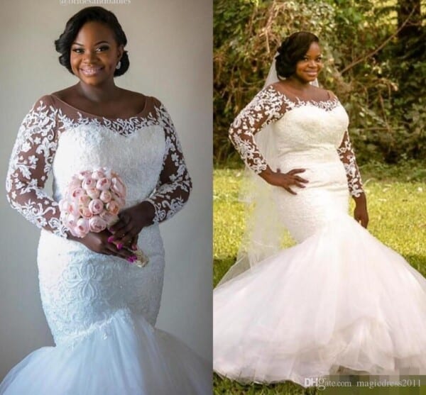 27 Latest Plus Size African Wedding Dresses Trending