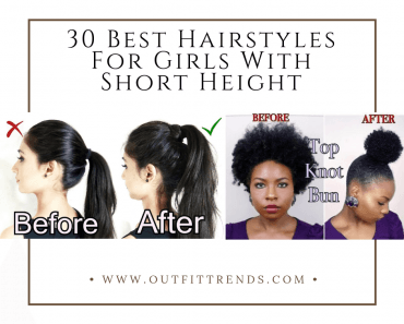 hairstyles for girls with short height