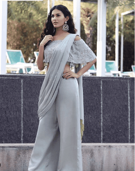 Saree Pant Outfit for Women