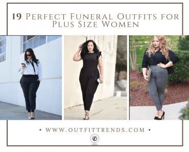 Plus size funeral outfit