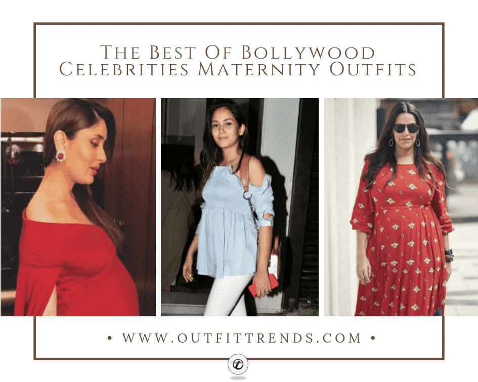 14 Best Indian Celebrities Maternity Outfits Ideas