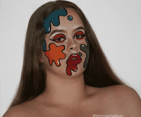 teen girls halloween makeup