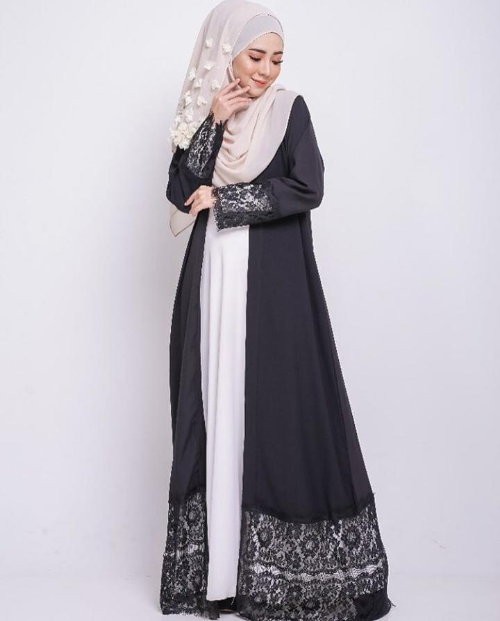 Open Abaya Designs - 20 Latest Open Abaya Styles You Can Buy