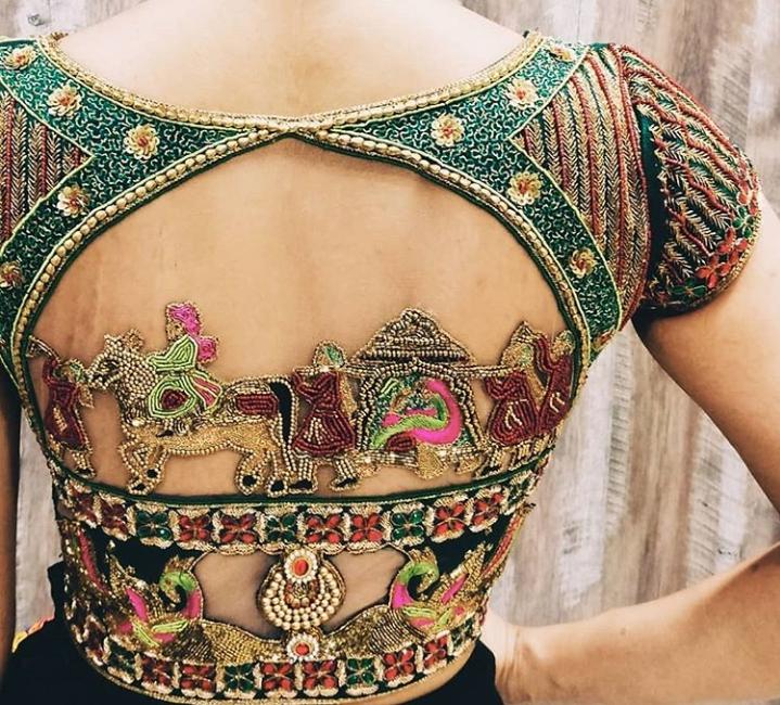 Saree blouse back designs with 3 4 hands tattoo – + Silk Saree Blouse  Designs () Simple Pattu Catalogue | Tattoo Ideas | Discover the Latest Best  Selling Shop women's shirts high-quality blouses