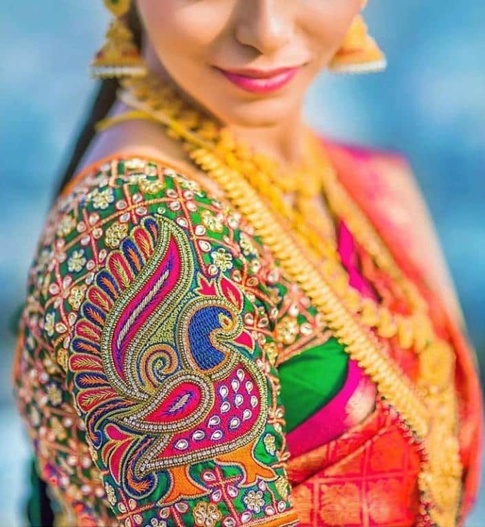Silk Saree Blouse - 20 Latest Blouse Designs For Silk Sarees