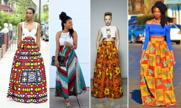 long kitenge dress