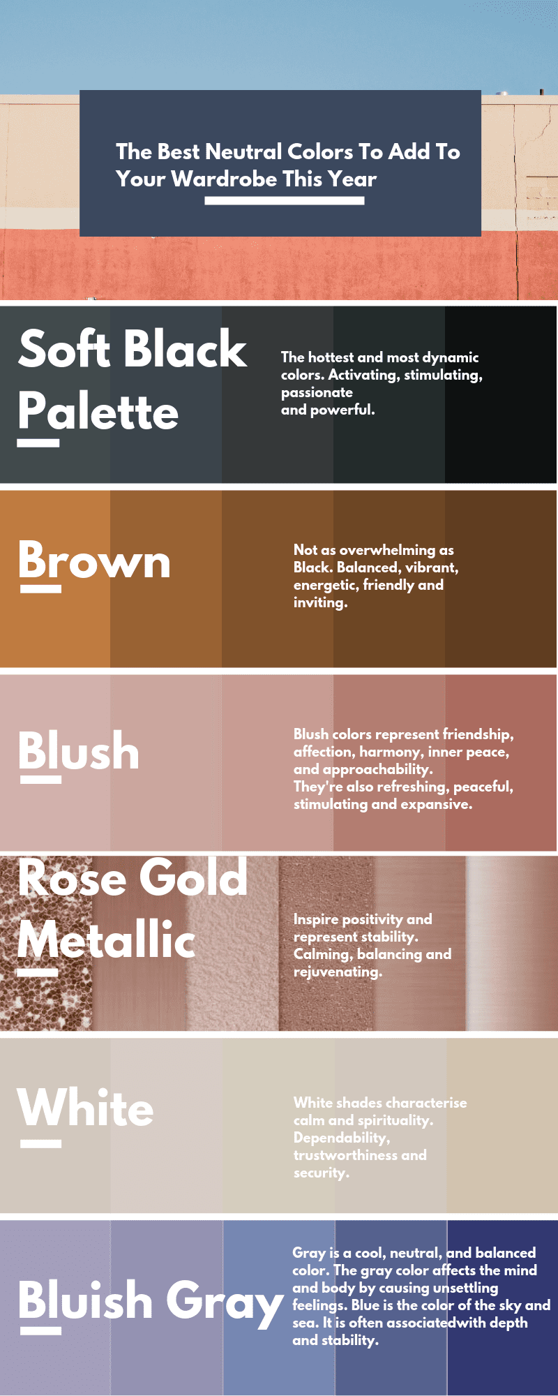 how to wear neutral colors