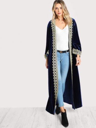 10 Latest Velvet Abaya Styles And Tips On How To Wear Them