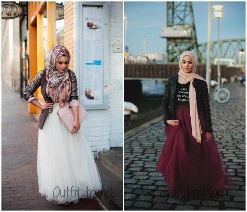 12 Modest Ways To Wear Hijab With Jackets