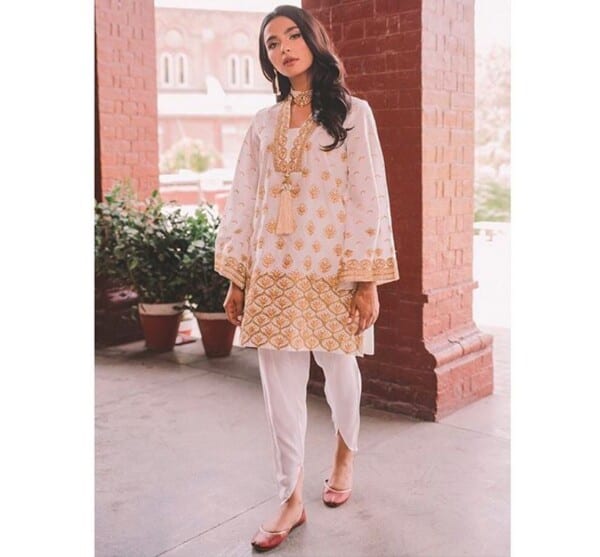 cross stitch tulip shalwar 2