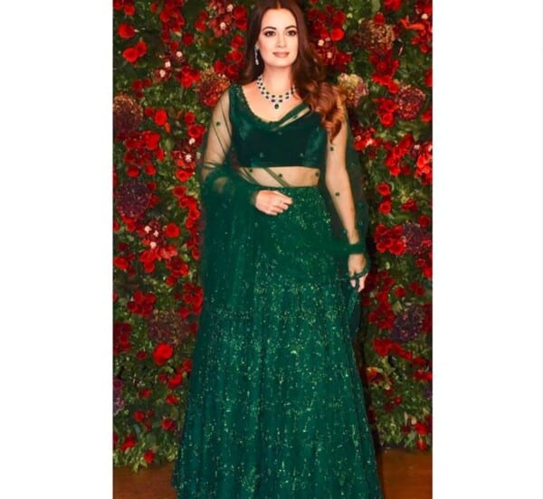 dia mirza green