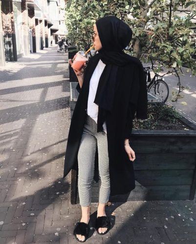 12 Modest Ways To Wear Hijab With Jackets