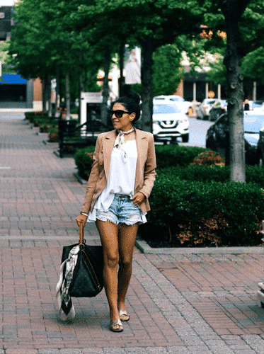 Summer Blazer Outfits-20 Chic Ways To Wear Blazers In Summer