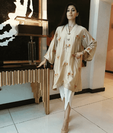 latest tulip shalwar outfits