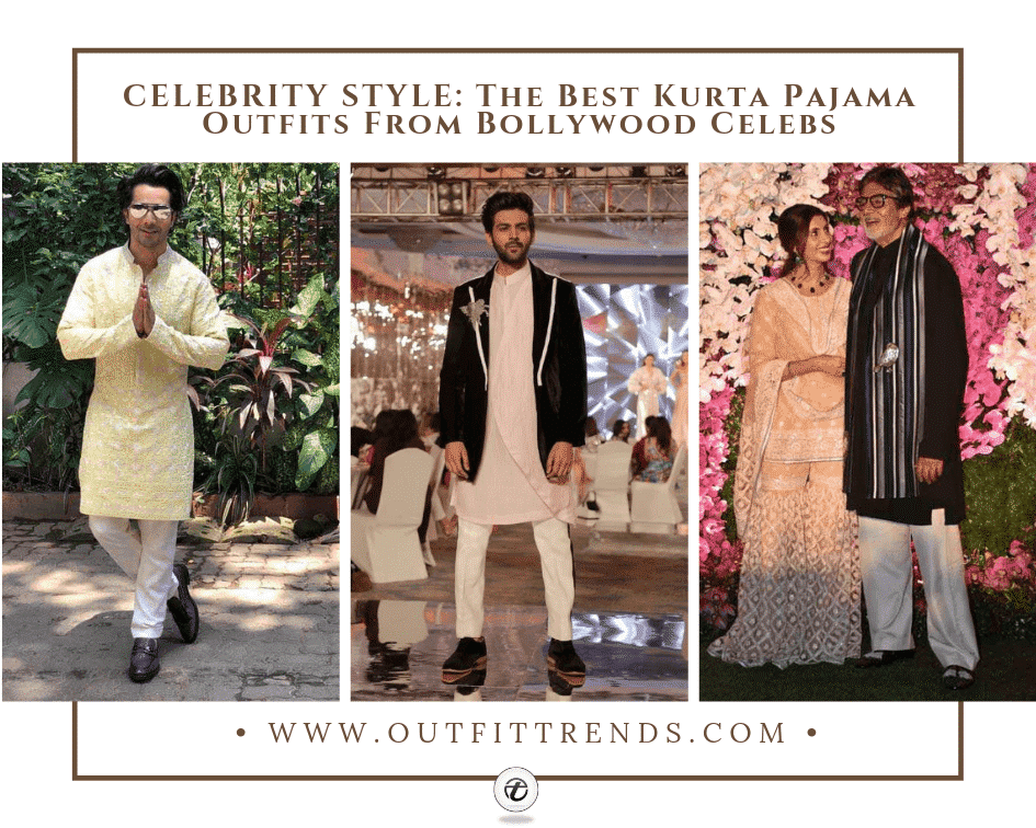 indian male celebrities kurta pajama