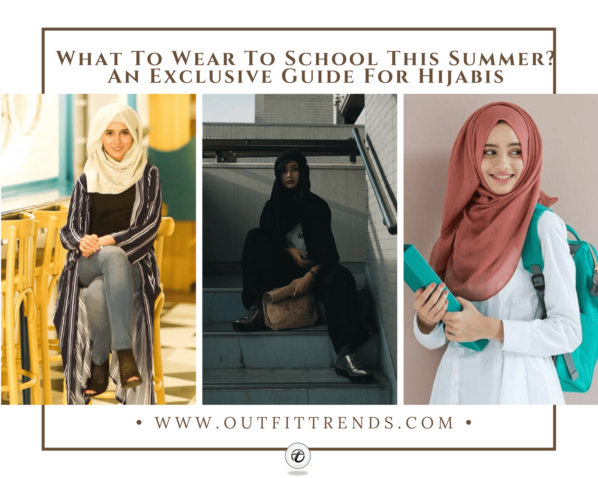 14 Best Summer Hijab Styles Outfits To Wear For School