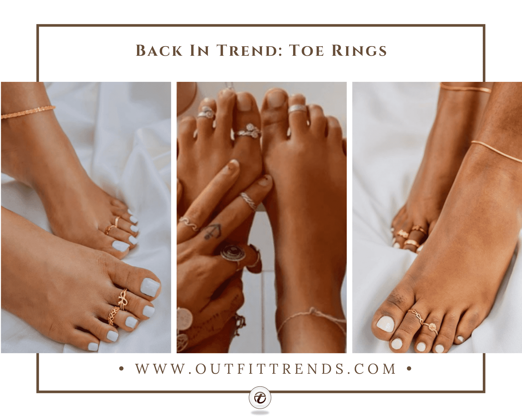 latest toe ring styles