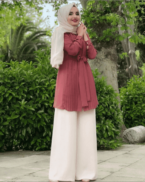 palazzo and shirt
