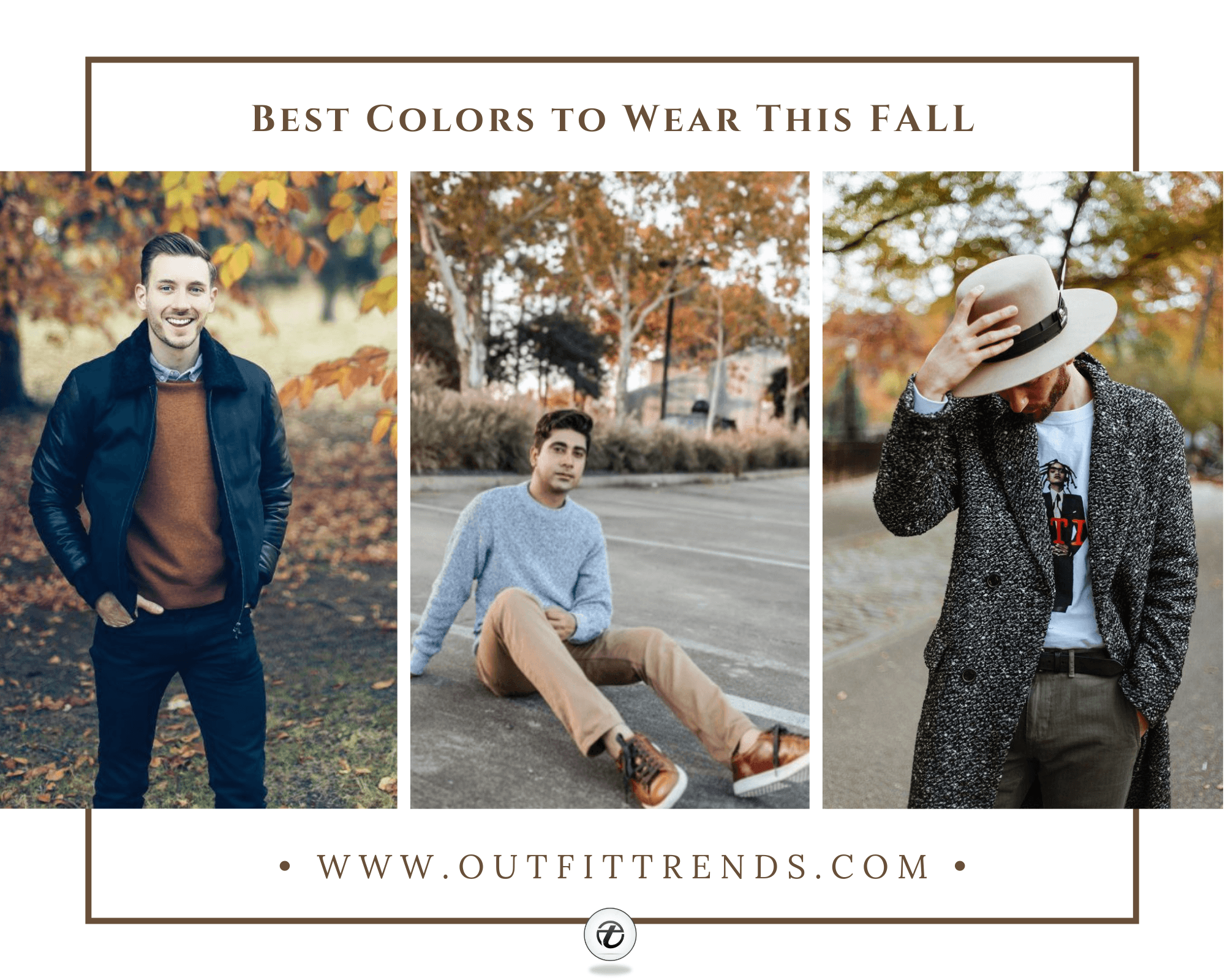 what colors to wear in autumn for guys