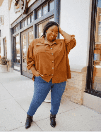 Corduroy Shirt and Ankle Boots