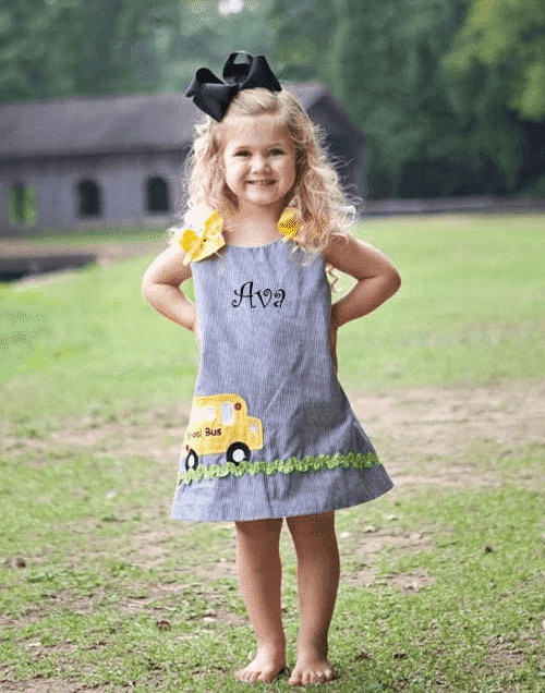 first day of kindergarten outfits for girls