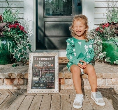 first day of preschool outfits girls