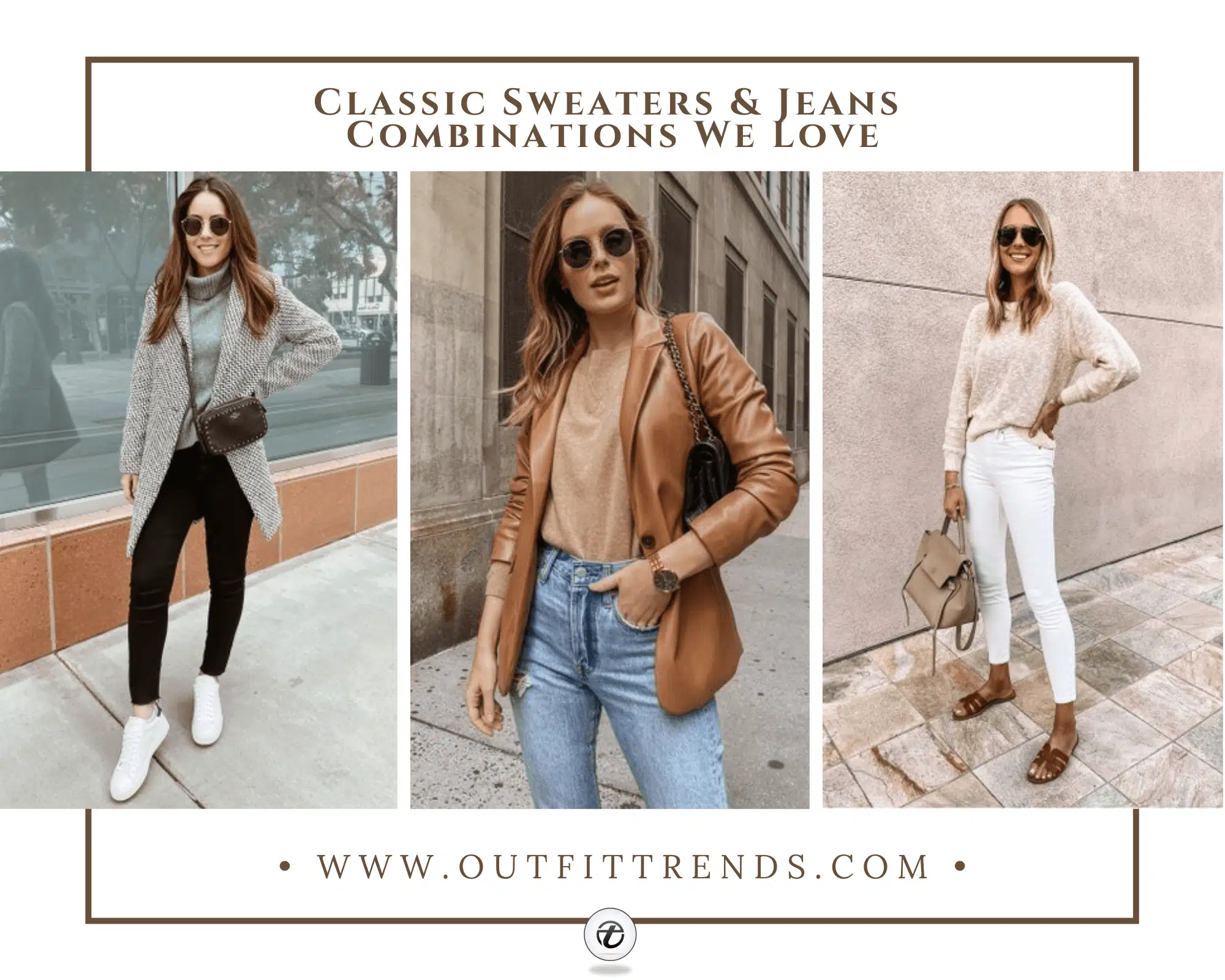 How to Wear Sweaters with Jeans? 25  Outfit Ideas