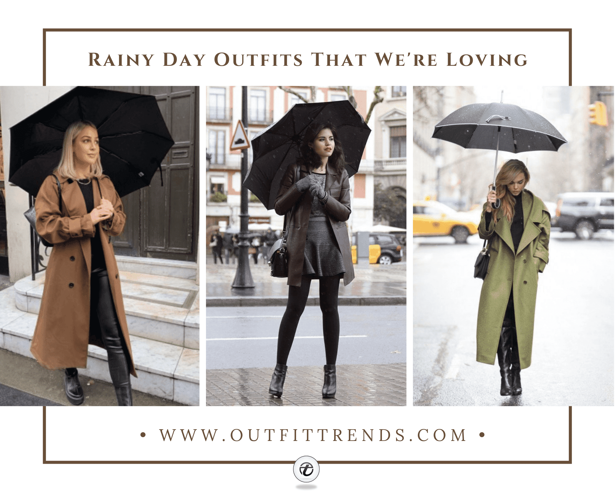 Rainy Day Outfits Ideas- 30 Cute Ways to Dress on Rainy Days