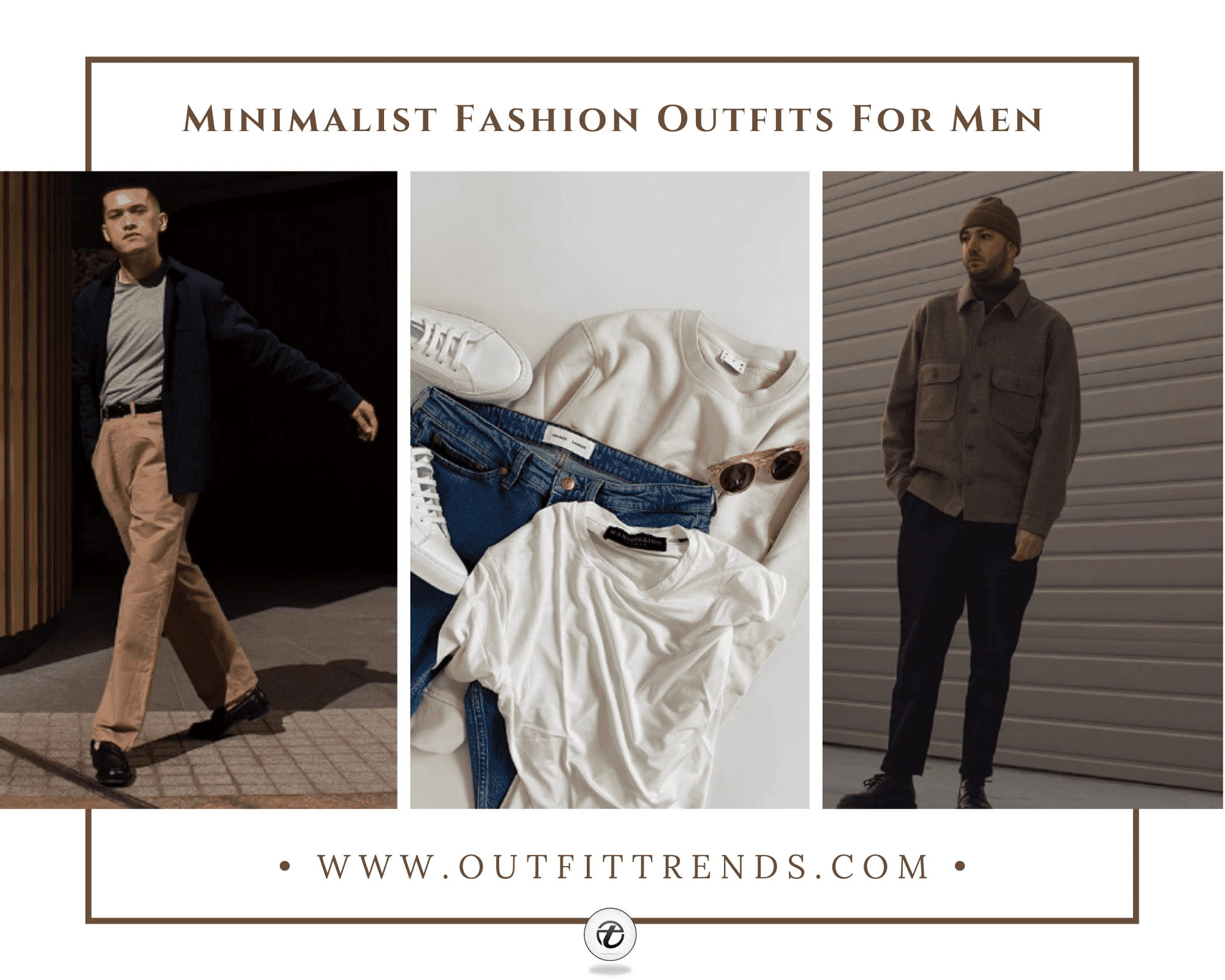 minimalist outfits for men