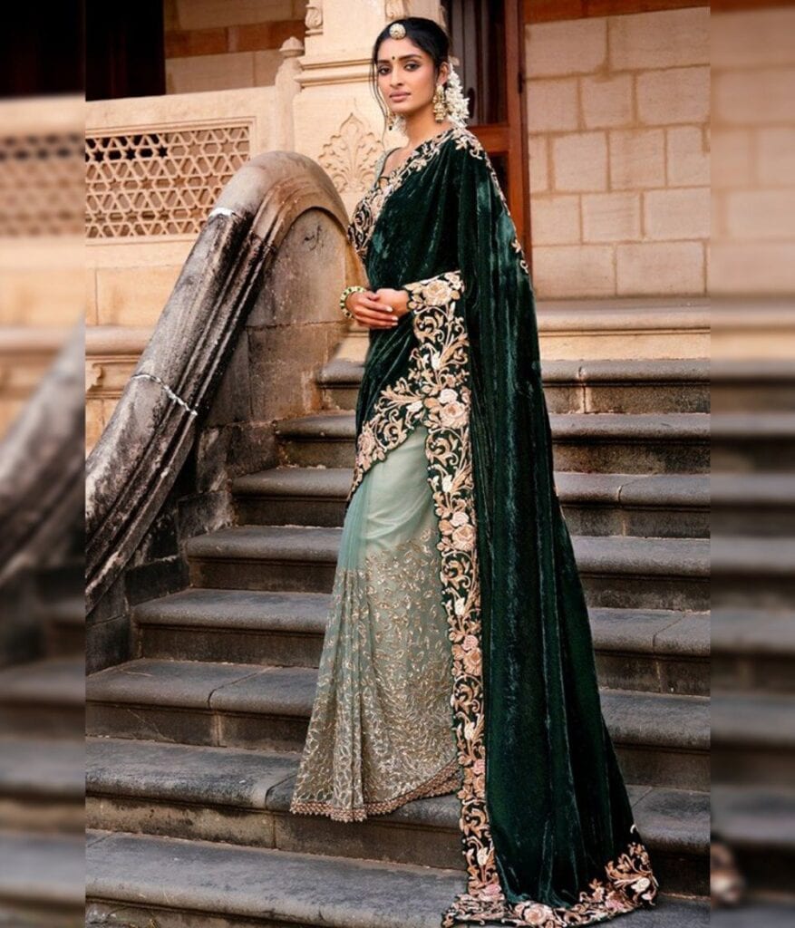 Elegant Saree Ideas for Winter Wedding: Warm & Stylish Choices