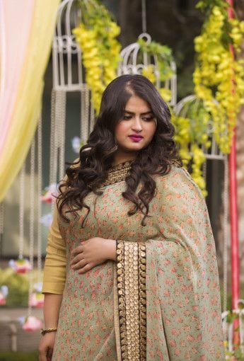 plus size saree blouse designs