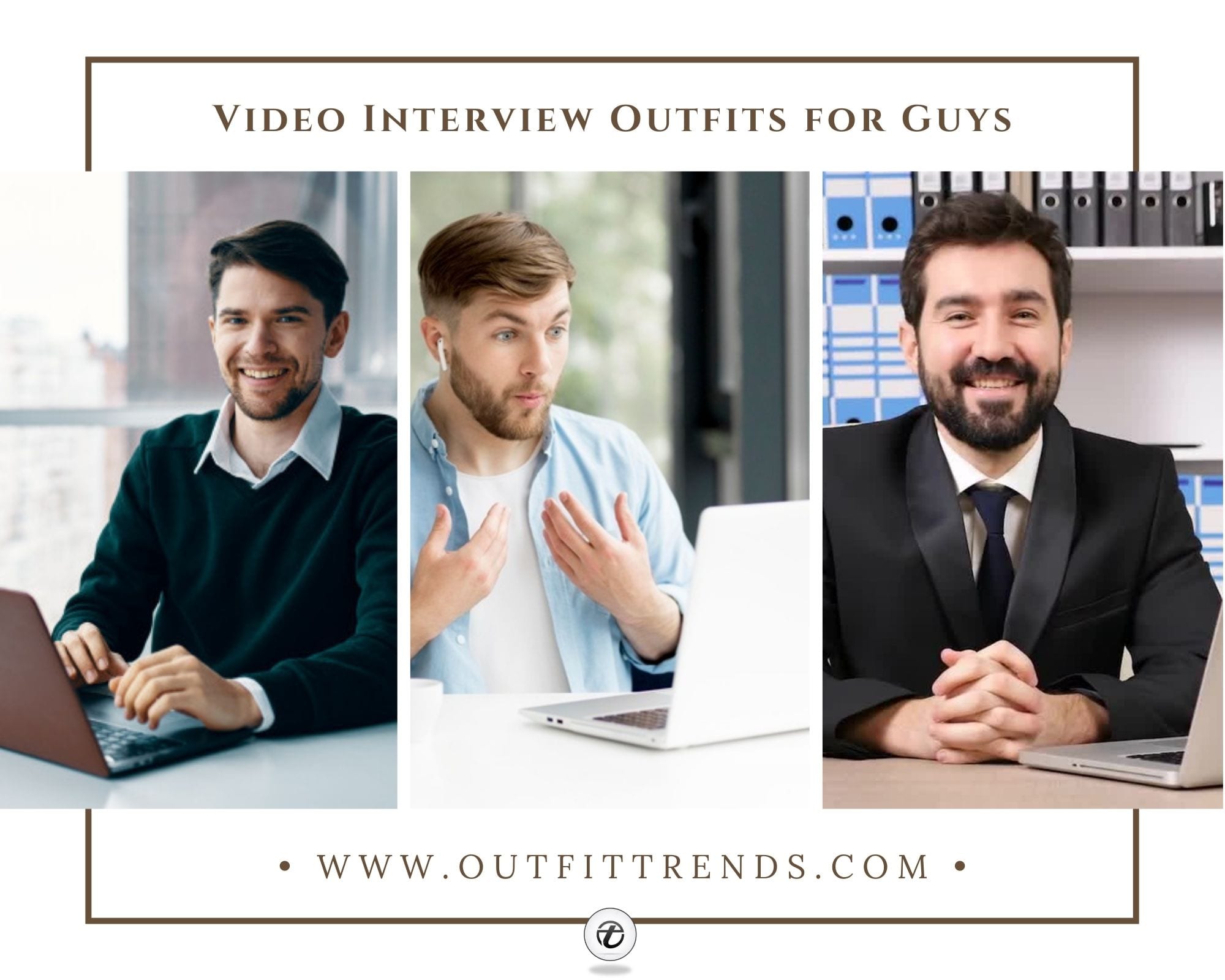 video interview outfits for men