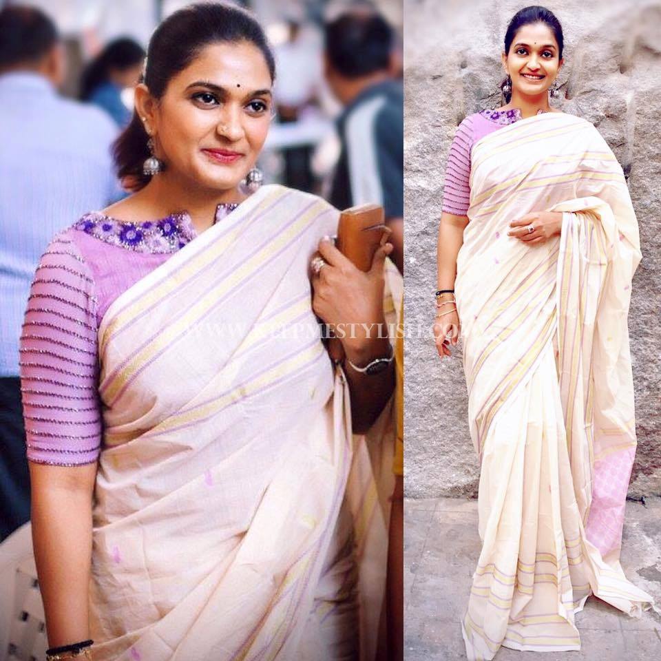 90+ Latest blouse designs for silk sarees (best of 2021) – GoUnique