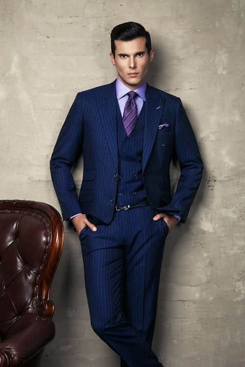 How To Style Striped Suits Men 7