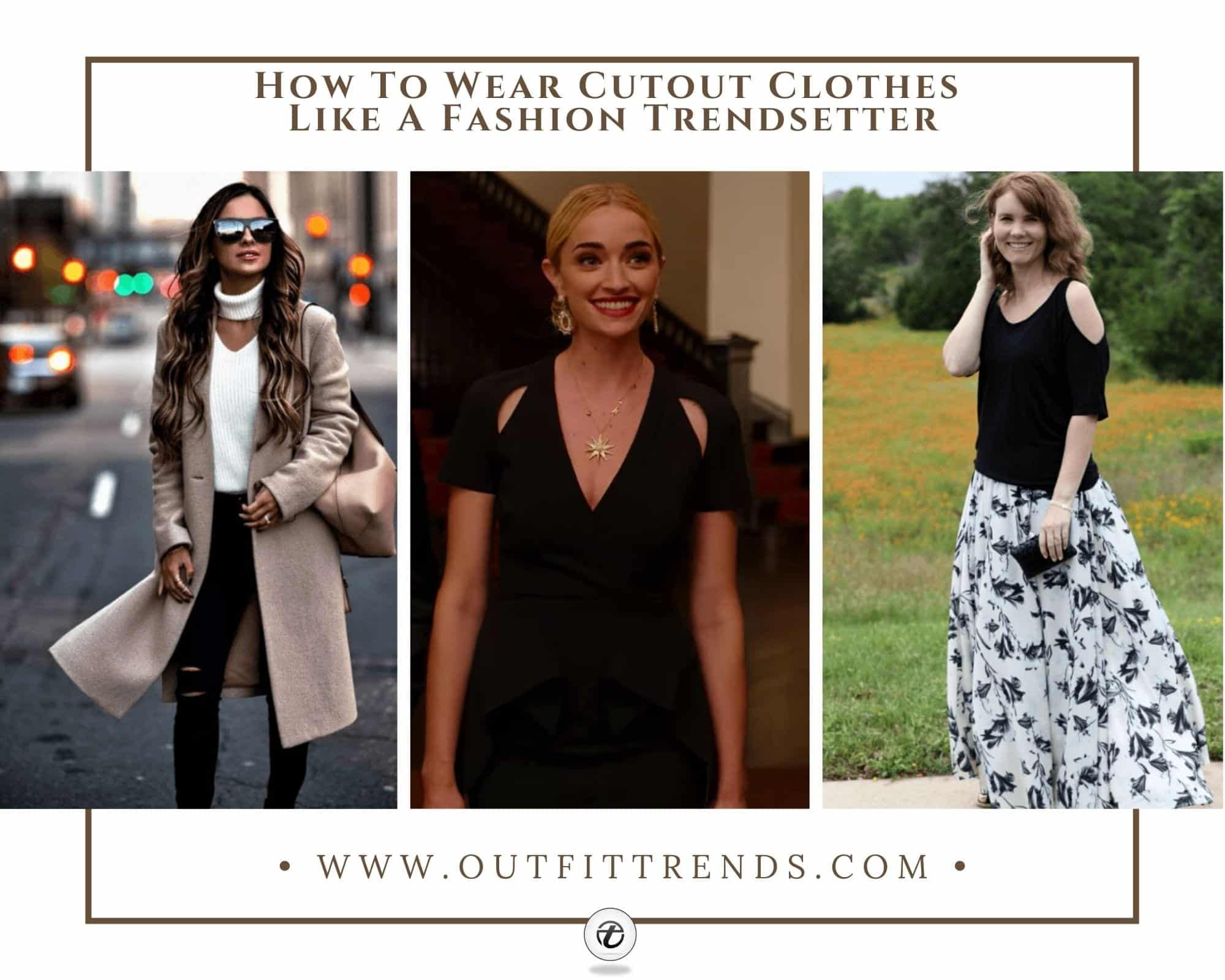 how to wear cutout dresses