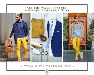 35 Best Men’s Outfits with Mustard Pants To Wear This Year