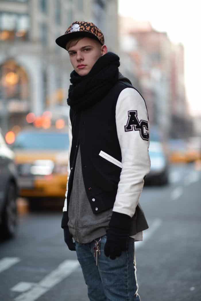 Varsity Jacket Outfits for Men