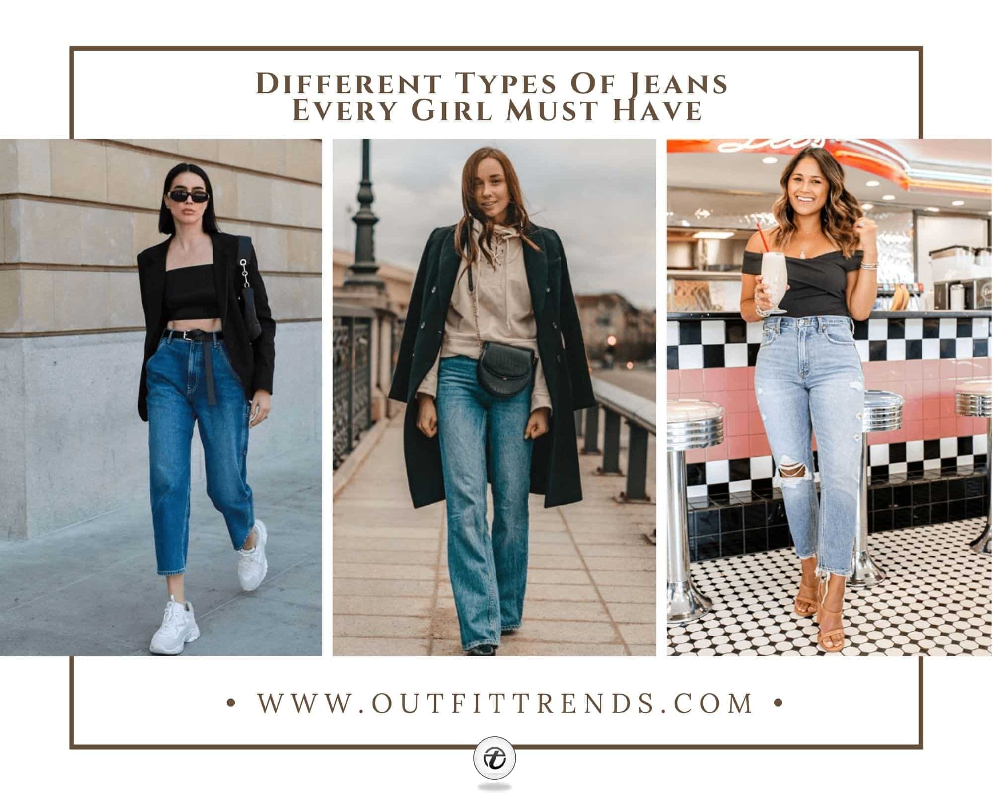 Get Perfect Jeans For Your Body Type Jeans Fit Guide