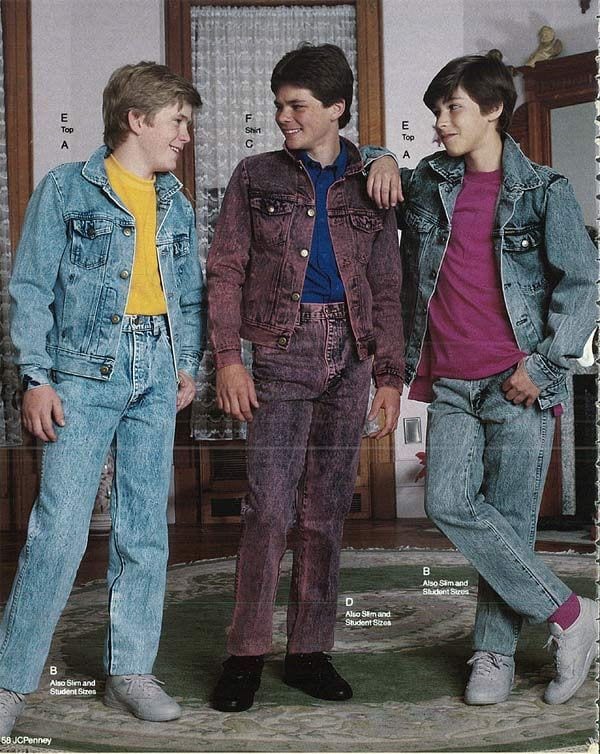 80s fashion for men