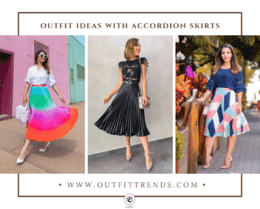 Accordion Skirt Outfits - 36 Outfits Ideas to Wear Accordion Skirts
