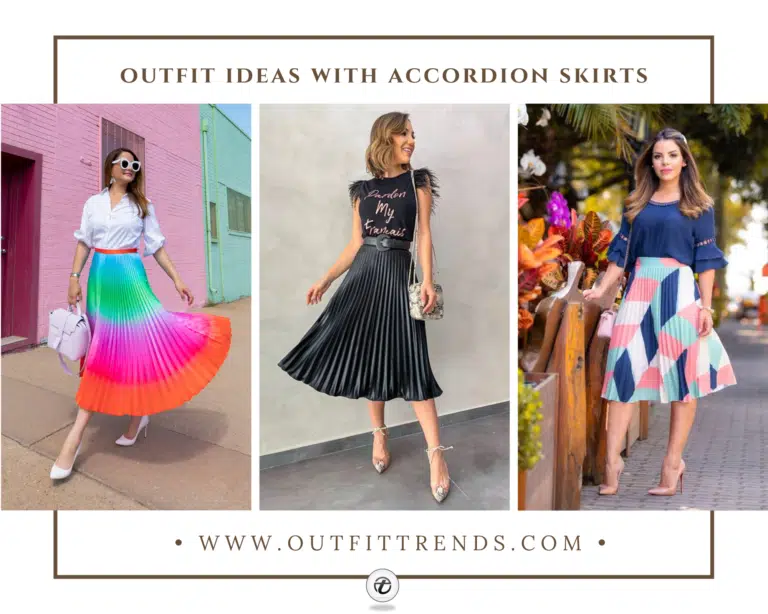 How to Wear Accordion Skirts? 36 Stunning Outfit Ideas