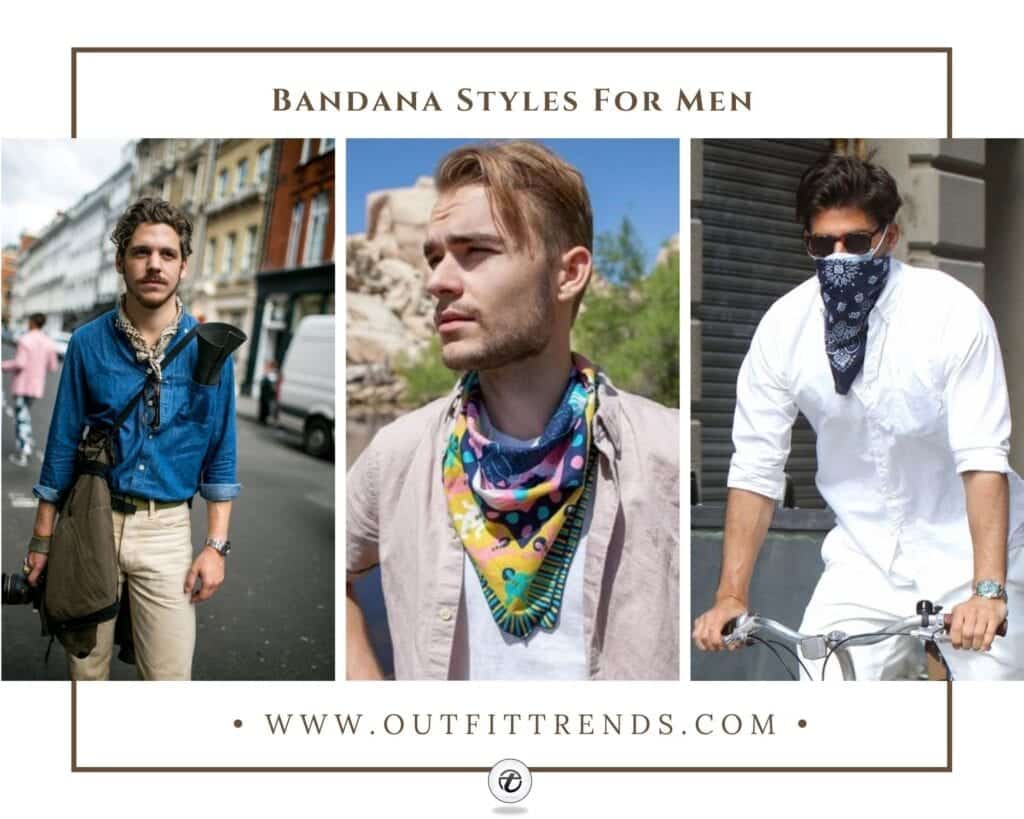 bandana men neck